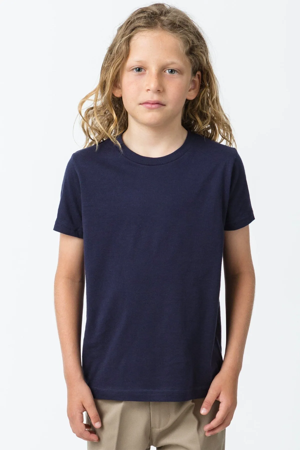 22001 - Youth Short Sleeve Fine Jersey Tee