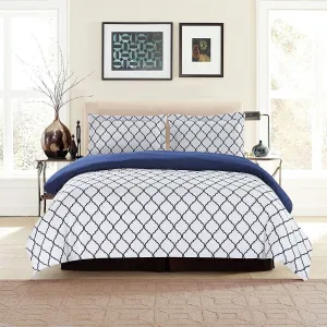 3-Piece: Lux Decor Collection Duvet Cover Set - Assorted Styles