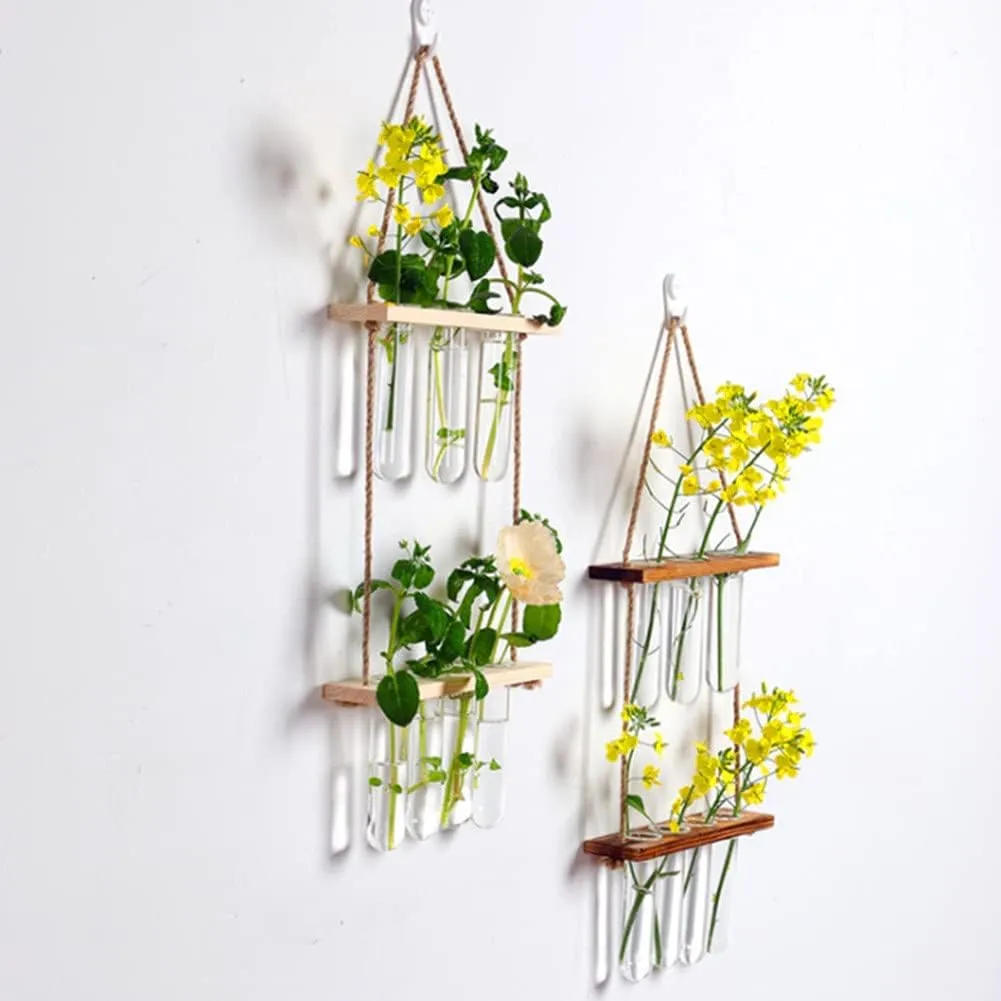 3-Tier Wall Hanging Test Tube Planter