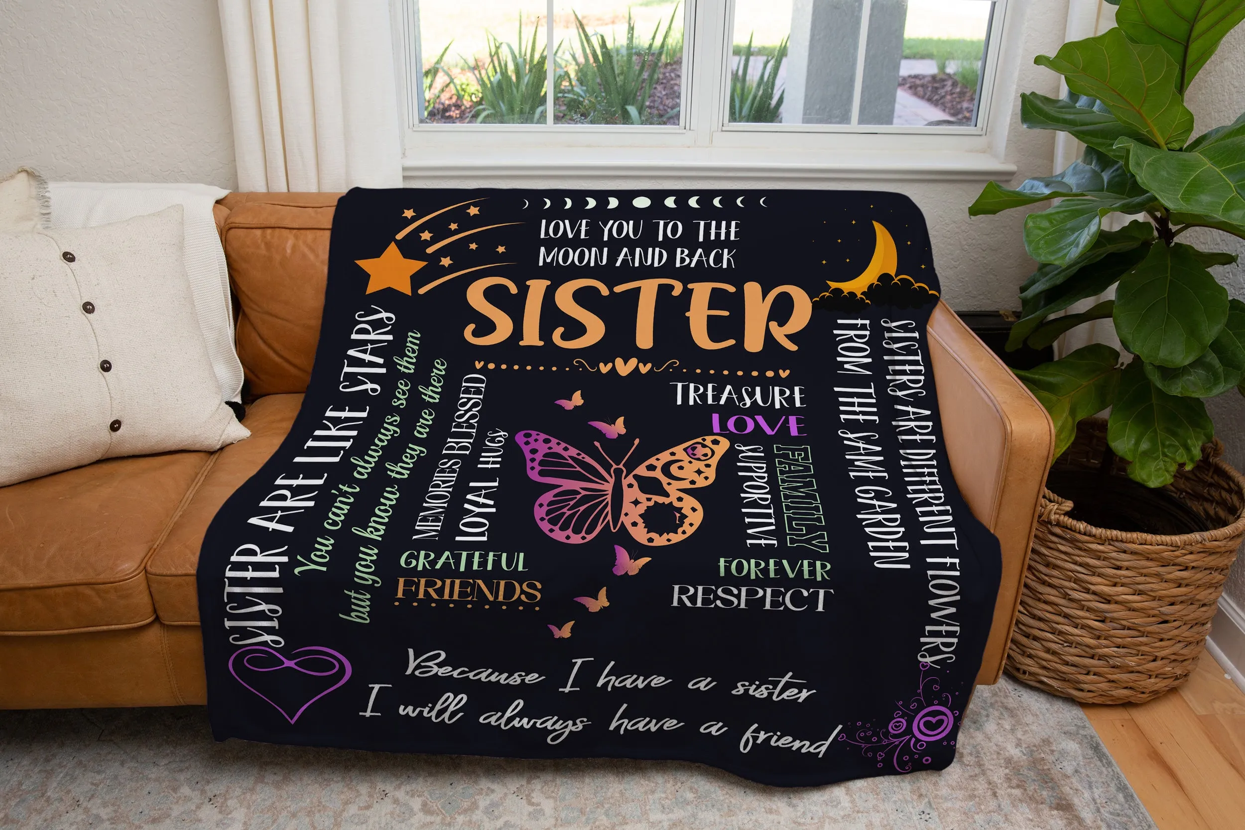 A Sister, A Friend Blanket