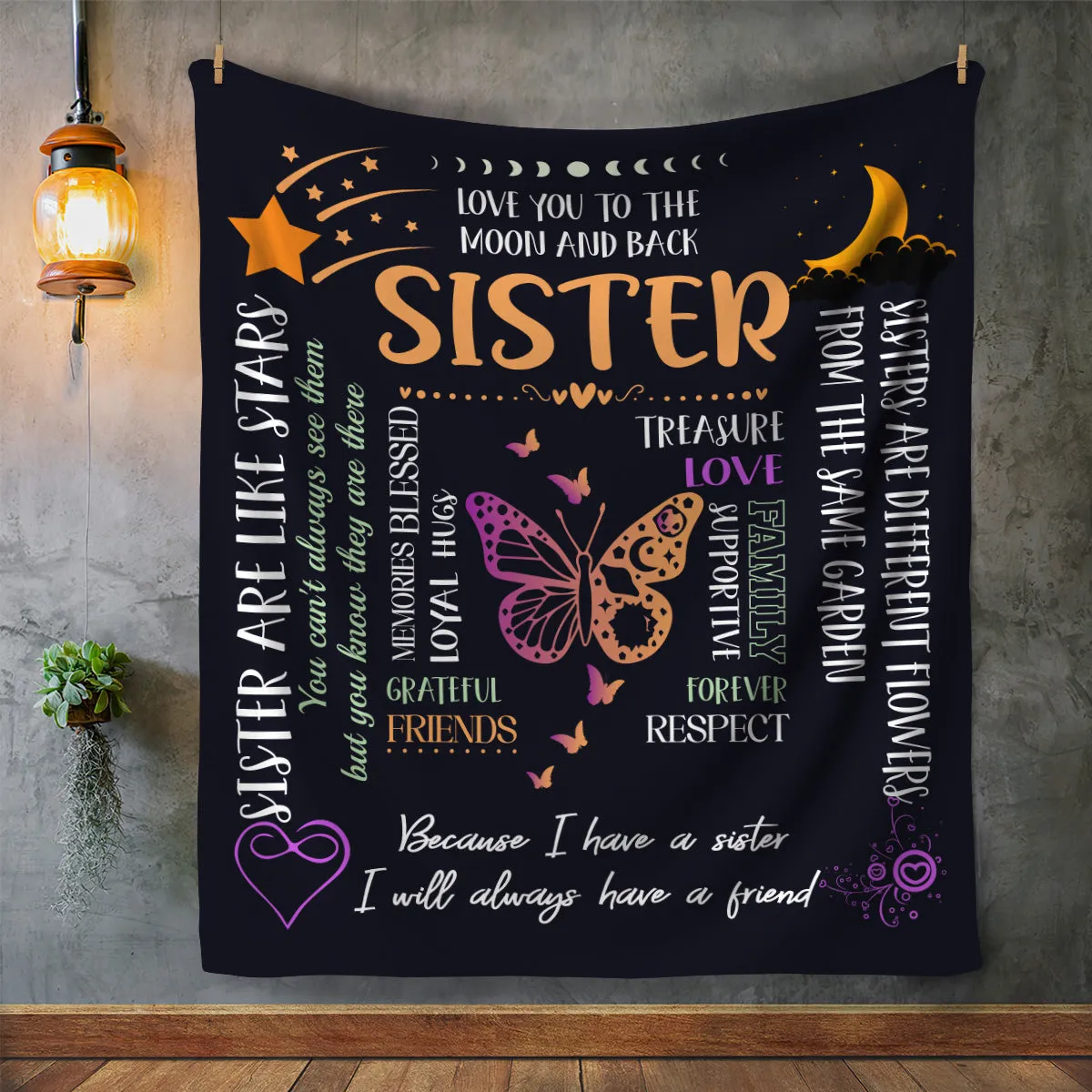 A Sister, A Friend Blanket