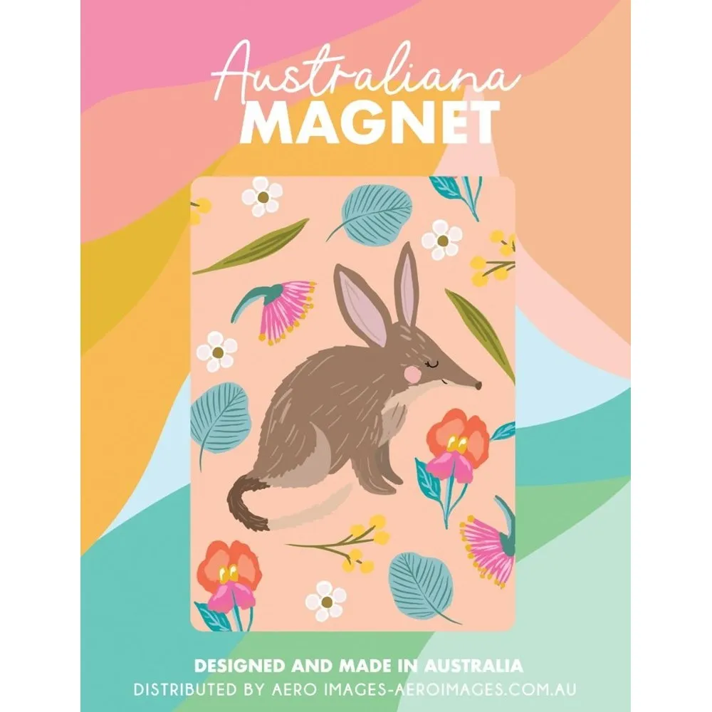 Aero Images: Decorative Magnet Bilby