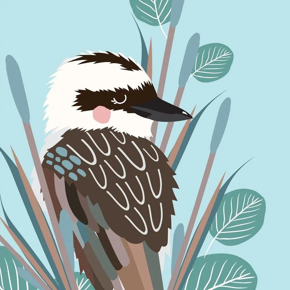 Aero Images: Greeting Card Kookaburra