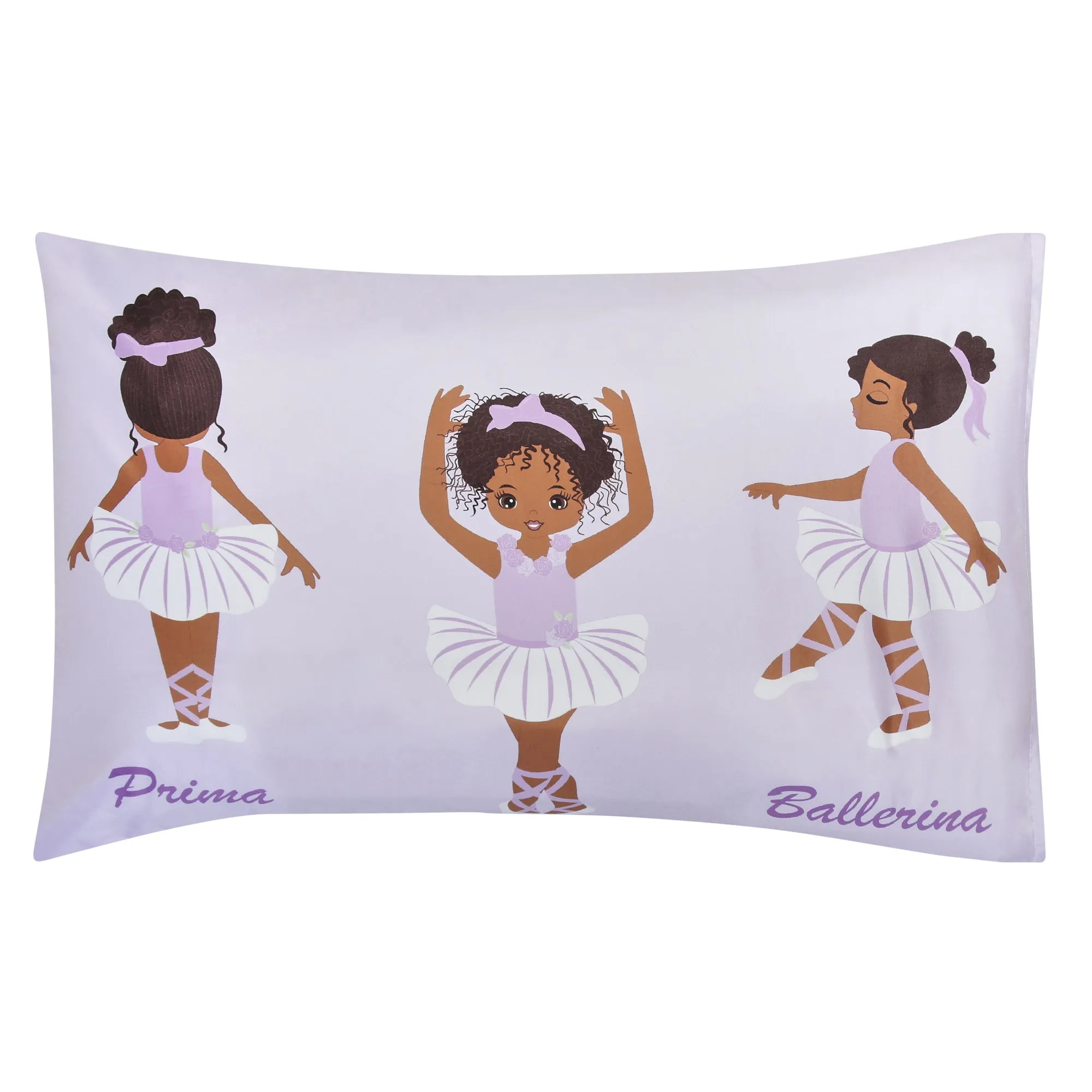 African American Ballerina Toddler Sheets Set