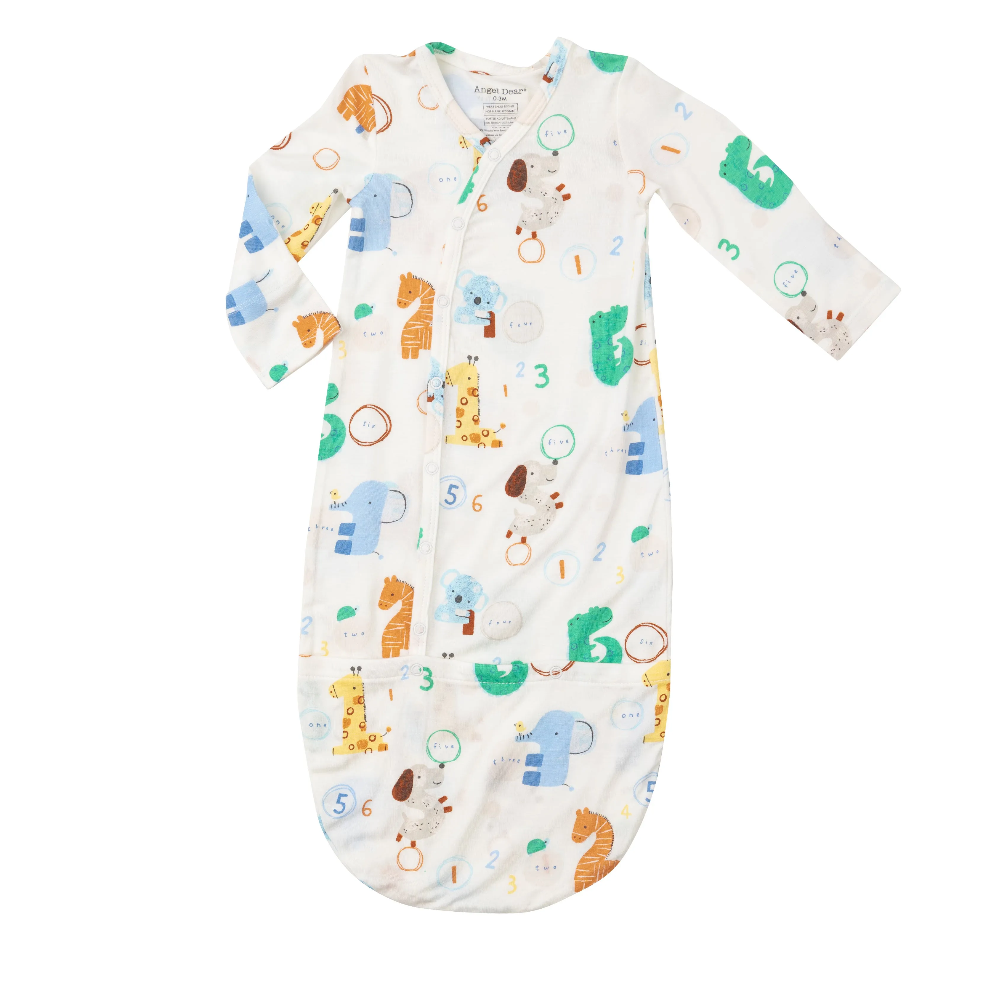 Animal Numbers Bundle Gown