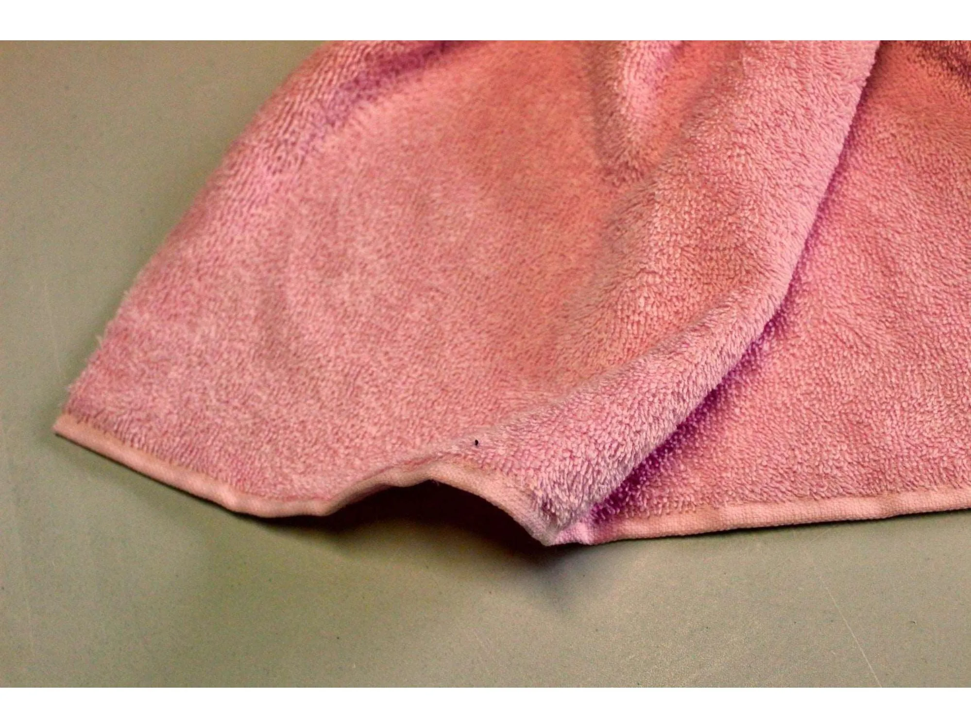 BABY PINK - Pure Cotton Thick LUXURY TOWELLING Fabric - 400 gsm - By Truly Sumptuous