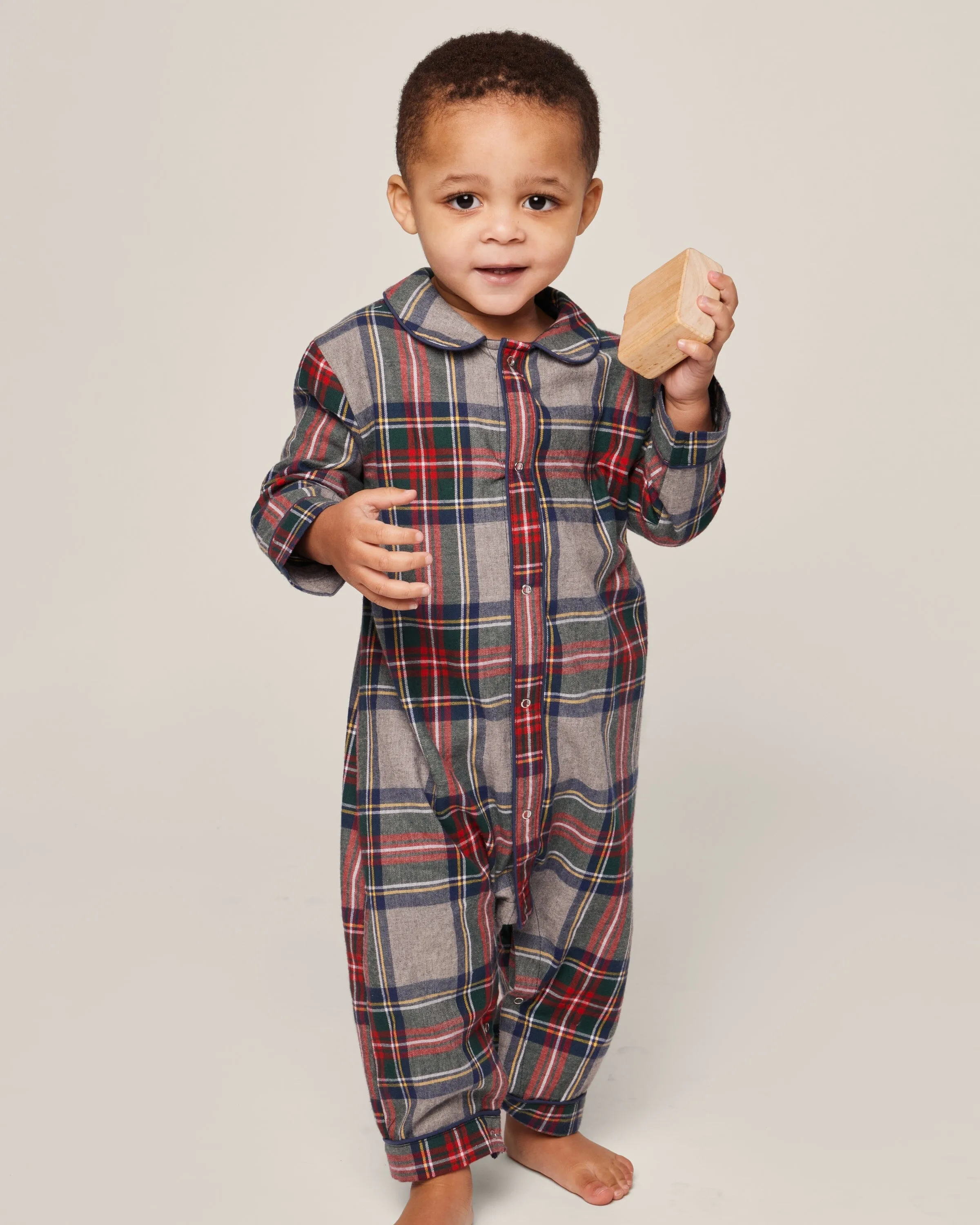 Baby's Brushed Cotton Cambridge Romper | Westminster Tartan