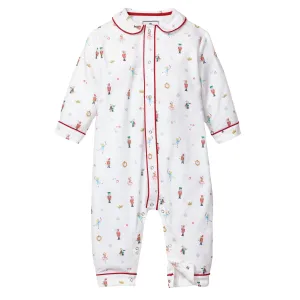 Baby's Twill Cambridge Romper in A Night at the Nutcracker