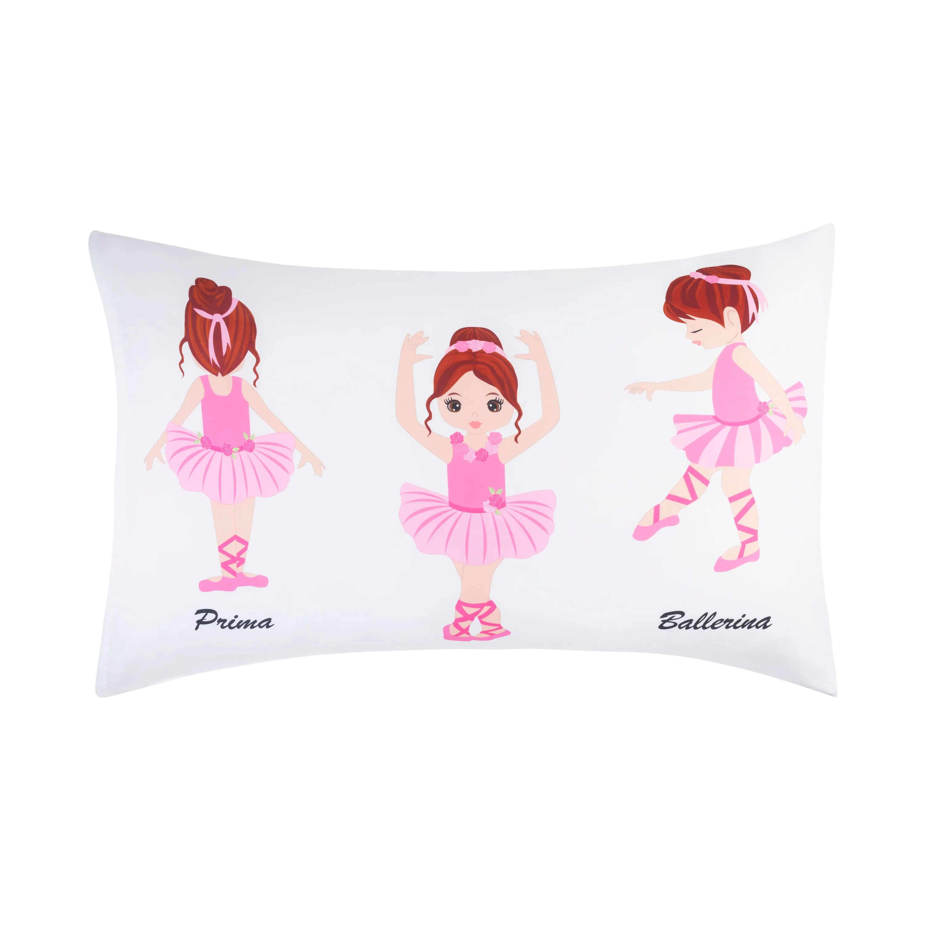 Ballerina 2 Pack Pillowcase Set