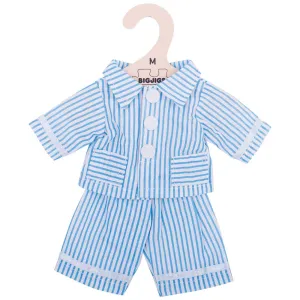 Blue Pyjamas (for Size Medium Doll)