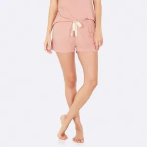 Boody Goodnight Sleep Shorts Dusty Pink Small