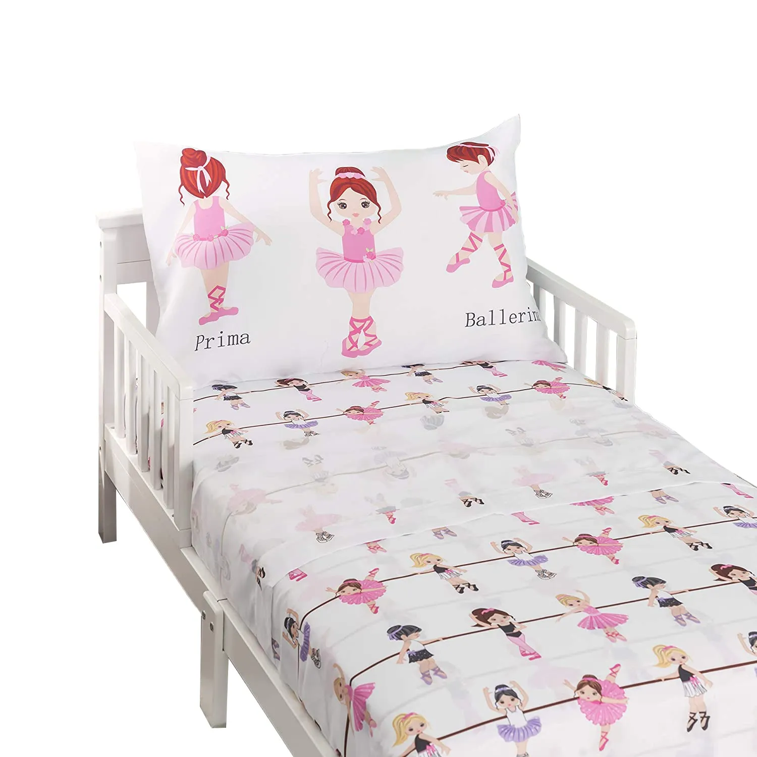 Born to Dance Ballerina 3-Piece Toddler Sheet Set