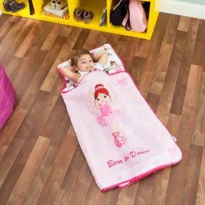 Born to Dance Toddler Nap Mat with Pillow