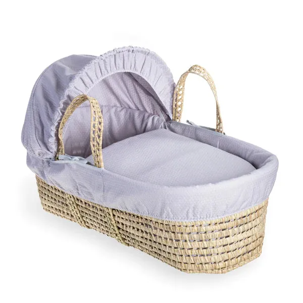 Clair-de-lune Cotton Dream Palm Moses Basket 2 Colours