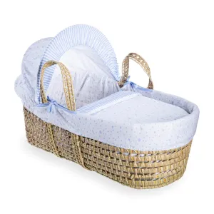 Clair-de-lune Stars & Stripes Palm Moses Basket 3 Colours