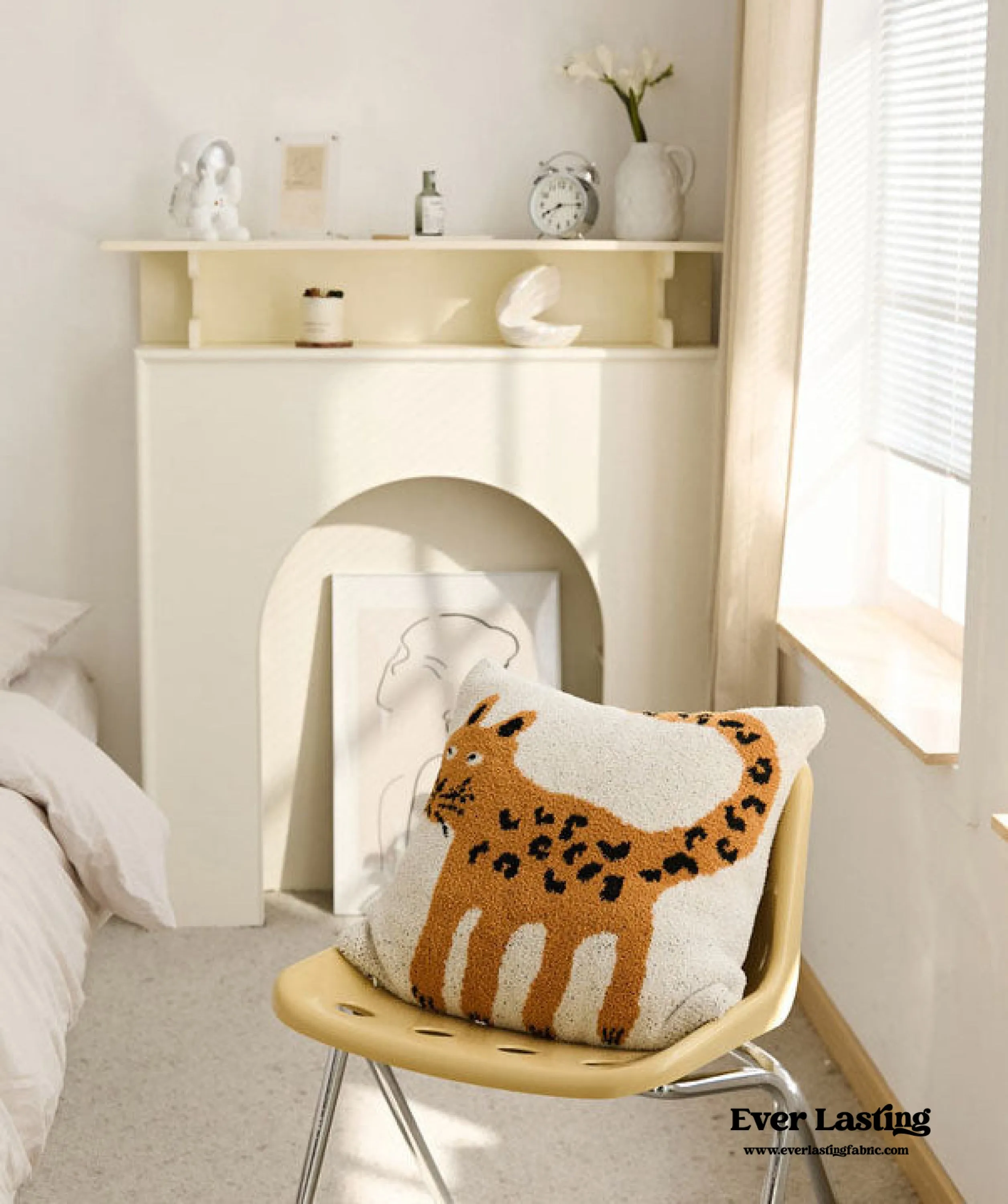 Cozy Tiger Blanket & Matching Pillow Set