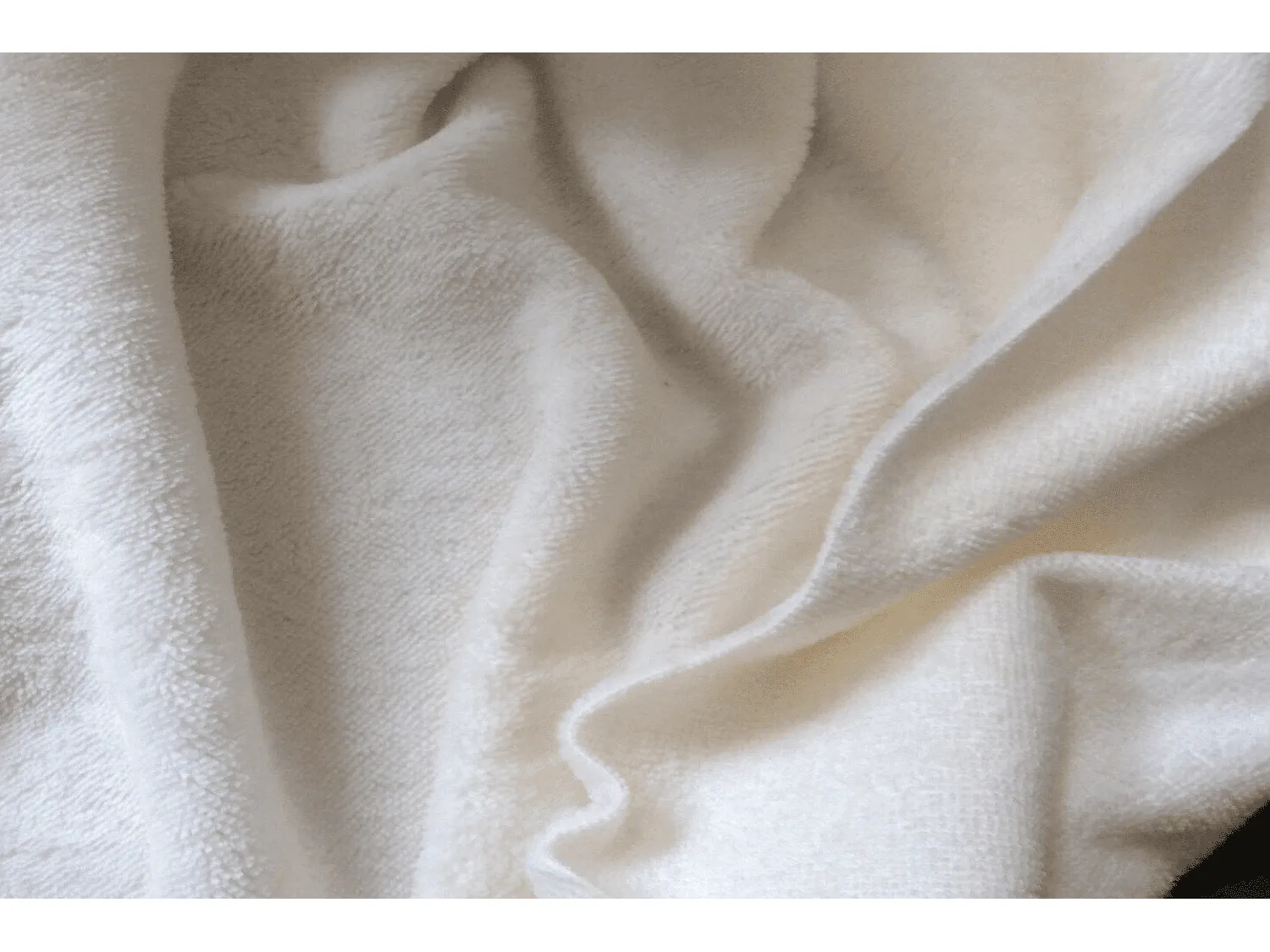 CREAM  / IVORY Luxury Bamboo Soft TOWELLING Fabric - 305gsm by Truly Sumptuous, Beach Wraps, Bags, nappues & More.... 150 cms