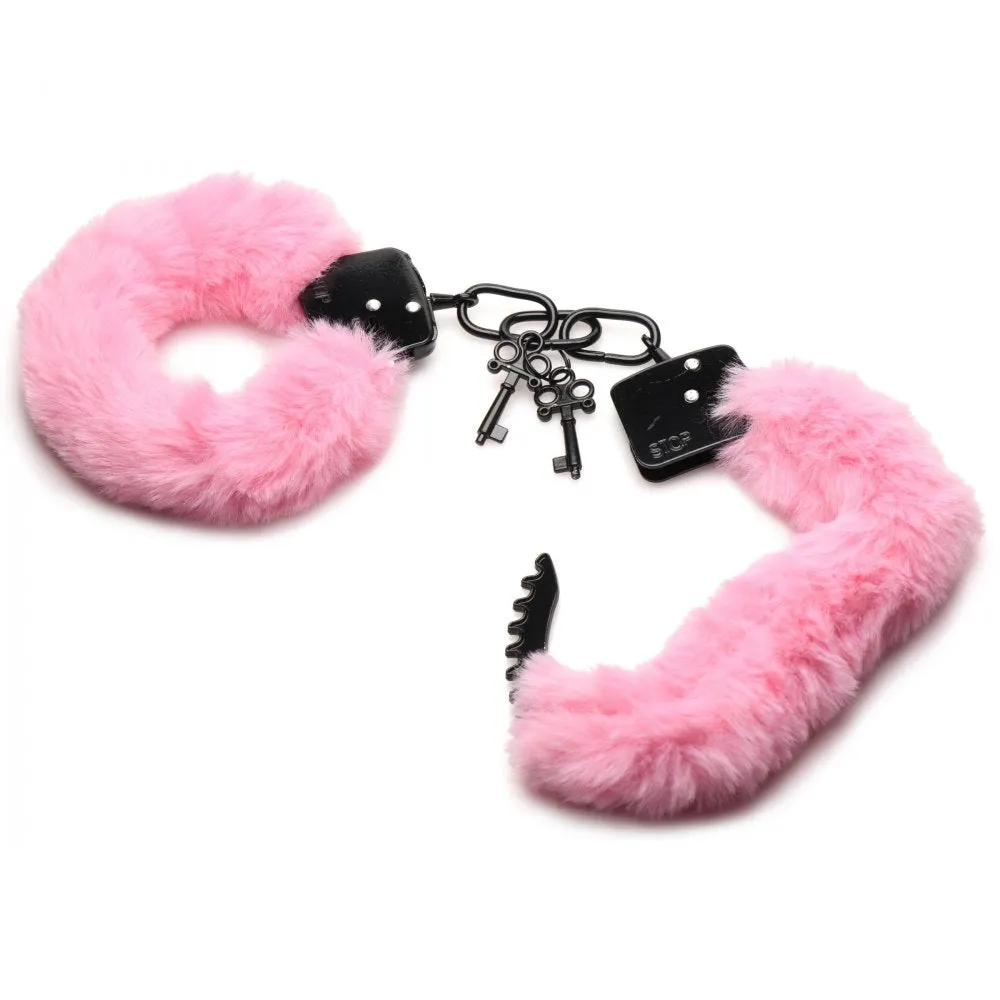 Cuffed In Fur Furry Handcuffs