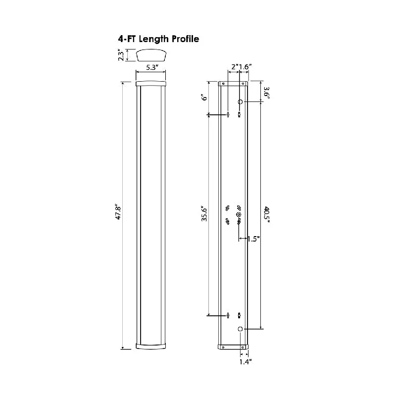 E3WR 4-ft LED Linear Wraplight