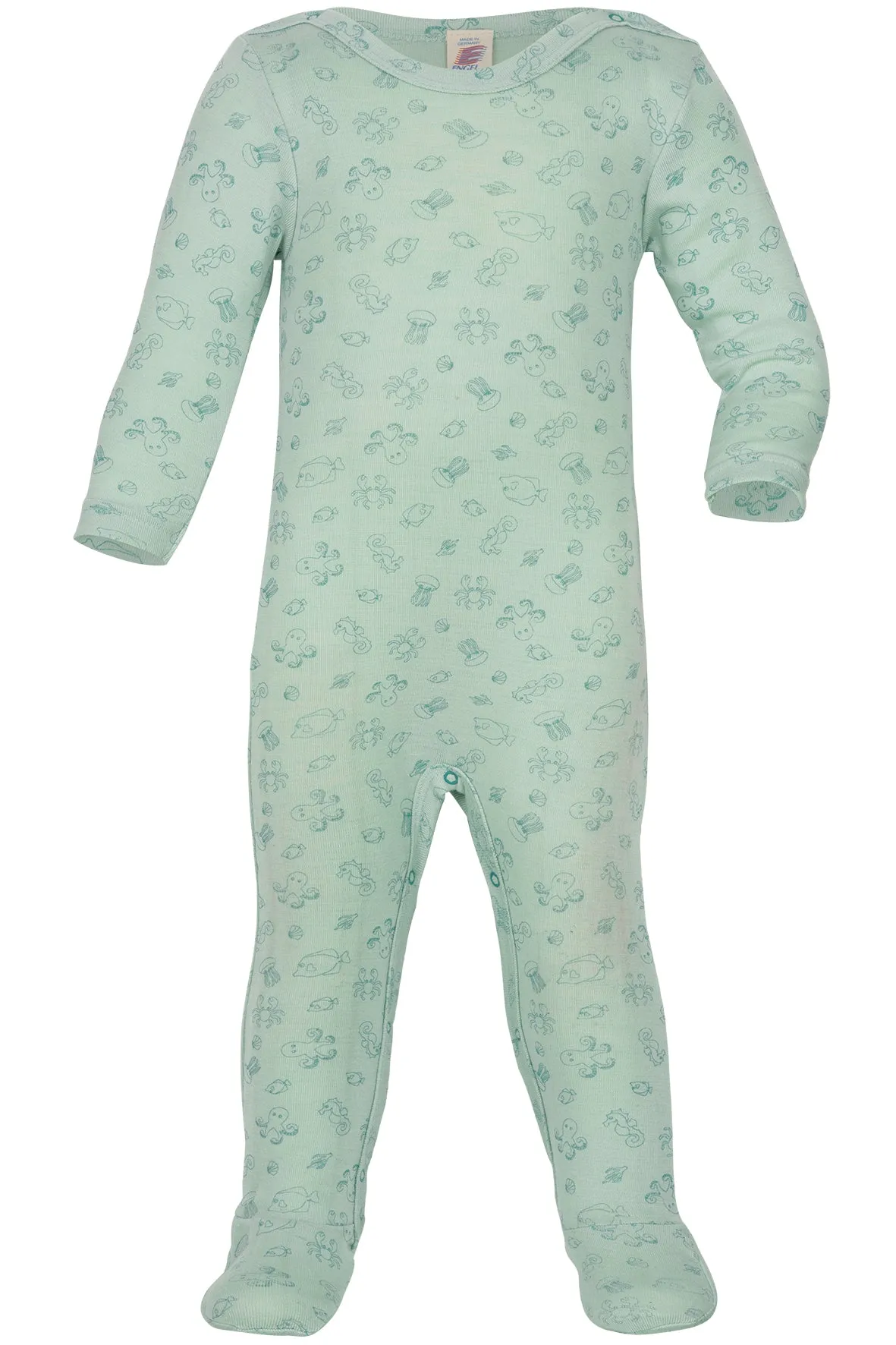 Engel Baby/Toddler Sleeper with feet, Wool/Silk