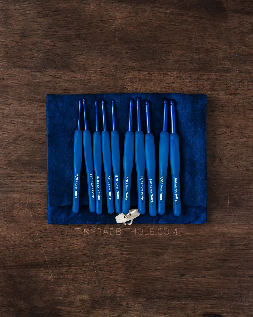 ETIMO JAPAN BLUE 和美 Wa Bi Crochet Hook Set Limited Edition