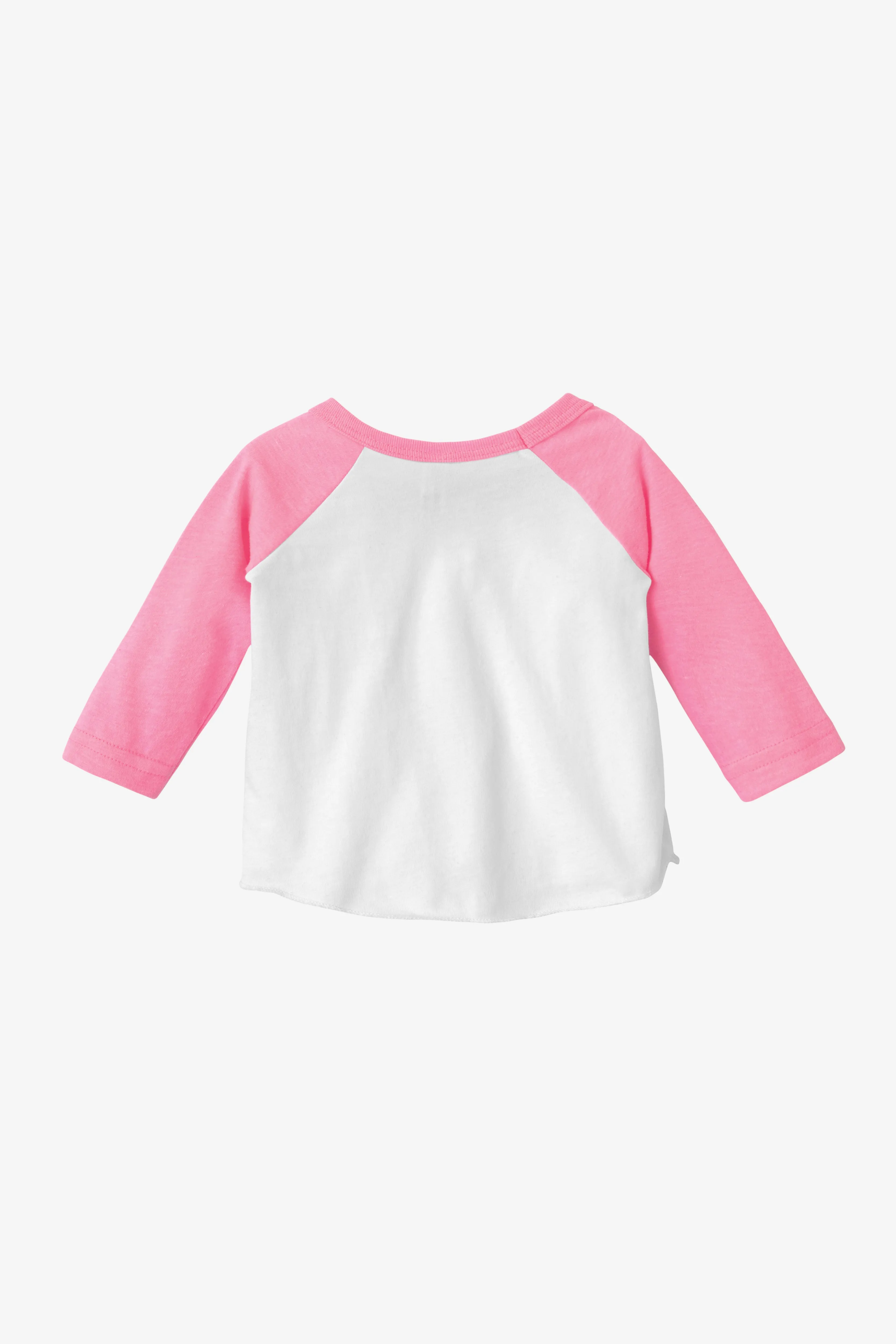 FF0053 - Infant 3/4 Sleeve Poly Cotton Raglan