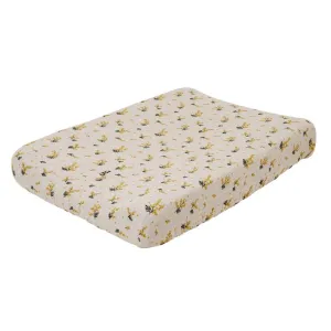 Garbo&Friends Mimosa Muslin Changing Mat Cover/Bassinet Fitted Sheet