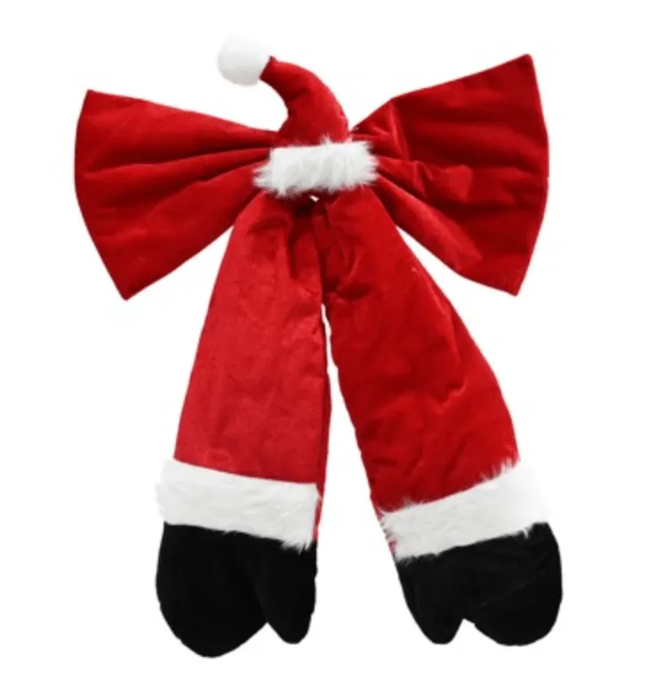 Giant Novelty Velveteen Bow 2 Asst