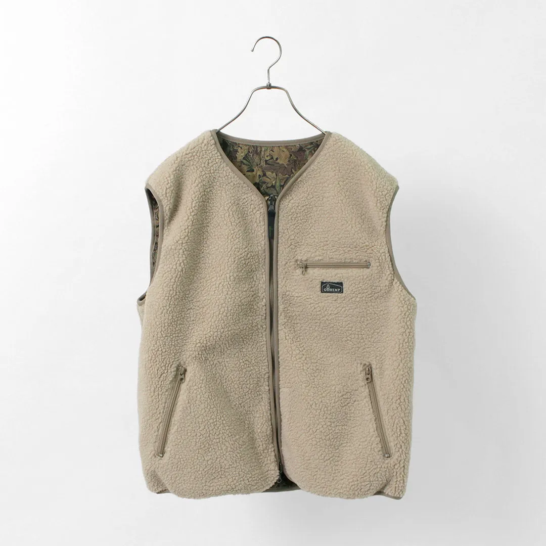 GOHEMP / Brown Lodge Vest