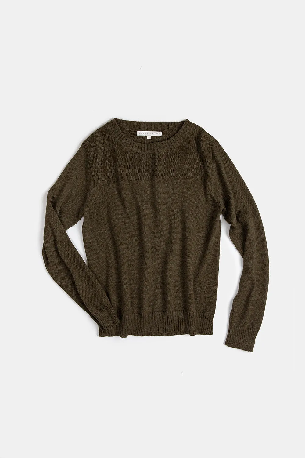 Isla Pima Cotton Sweater In Bracken