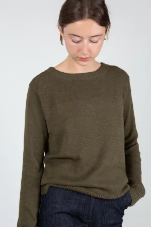 Isla Pima Cotton Sweater In Bracken