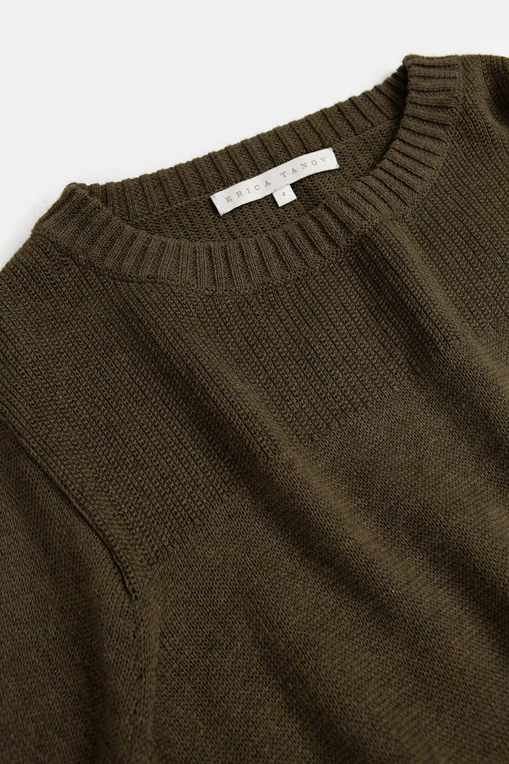 Isla Pima Cotton Sweater In Bracken