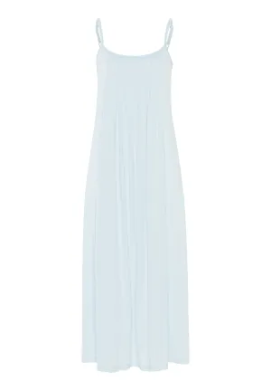 Juliet Pleated Cotton Chemise | Whispering Blue 77748-2503