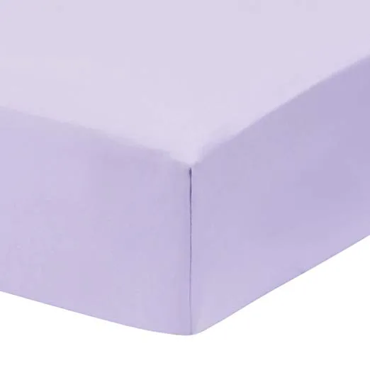 Lavender/Pink 2-Pack Fitted Crib Sheets