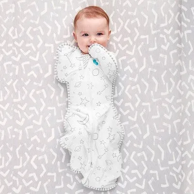 Love To Dream Swaddle UP Silky-Lux Swaddle Wrap - Gray - S