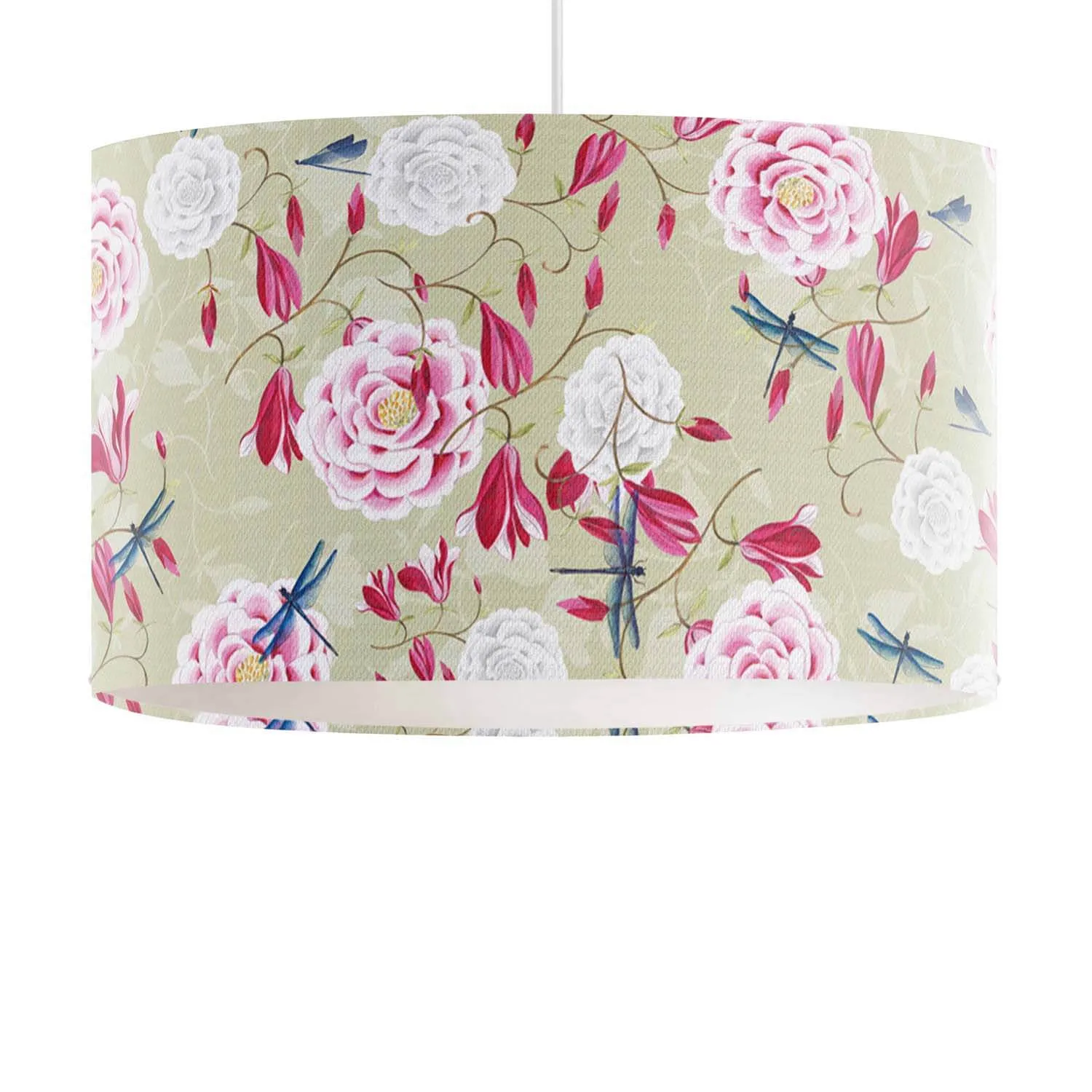 Magnolia & Roses - Garden Of Eden - House Of Turnowsky Lampshade