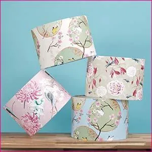 Magnolia & Roses - Garden Of Eden - House Of Turnowsky Lampshade