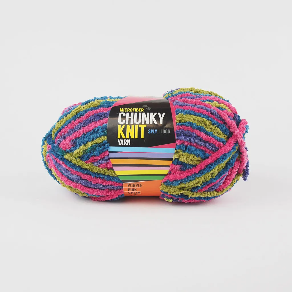 Microfiber Chunky Knit Yarn 100g