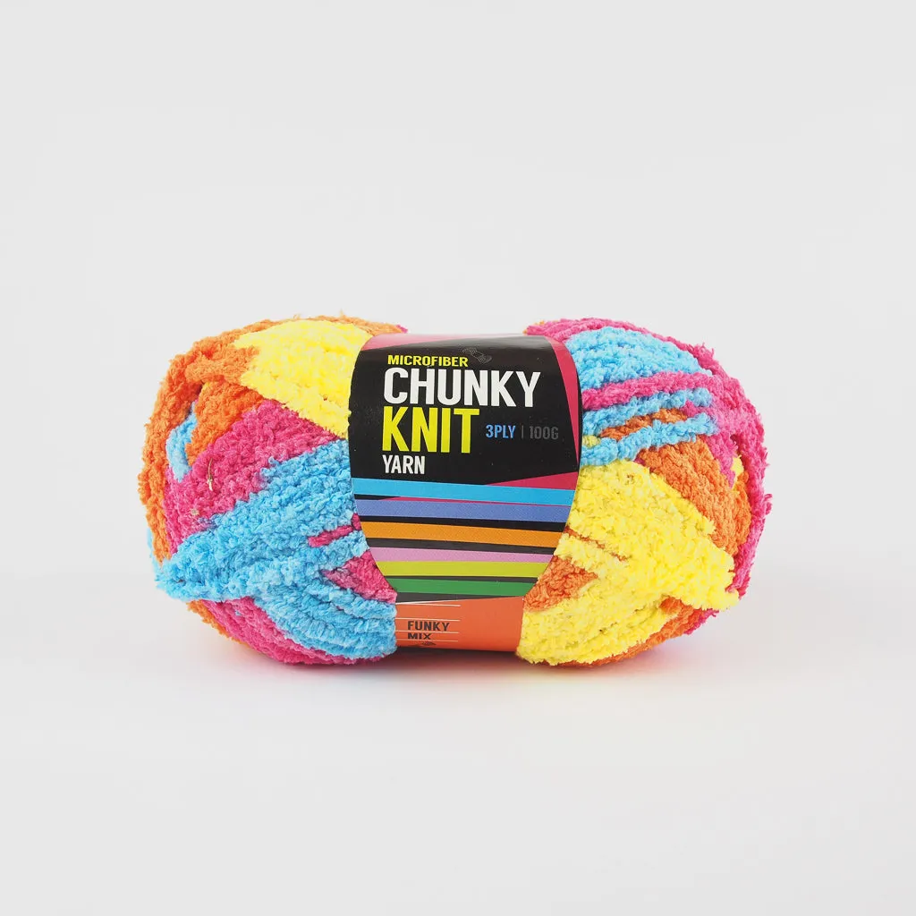 Microfiber Chunky Knit Yarn 100g