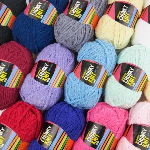 Microfibre Chunky Yarn 100g