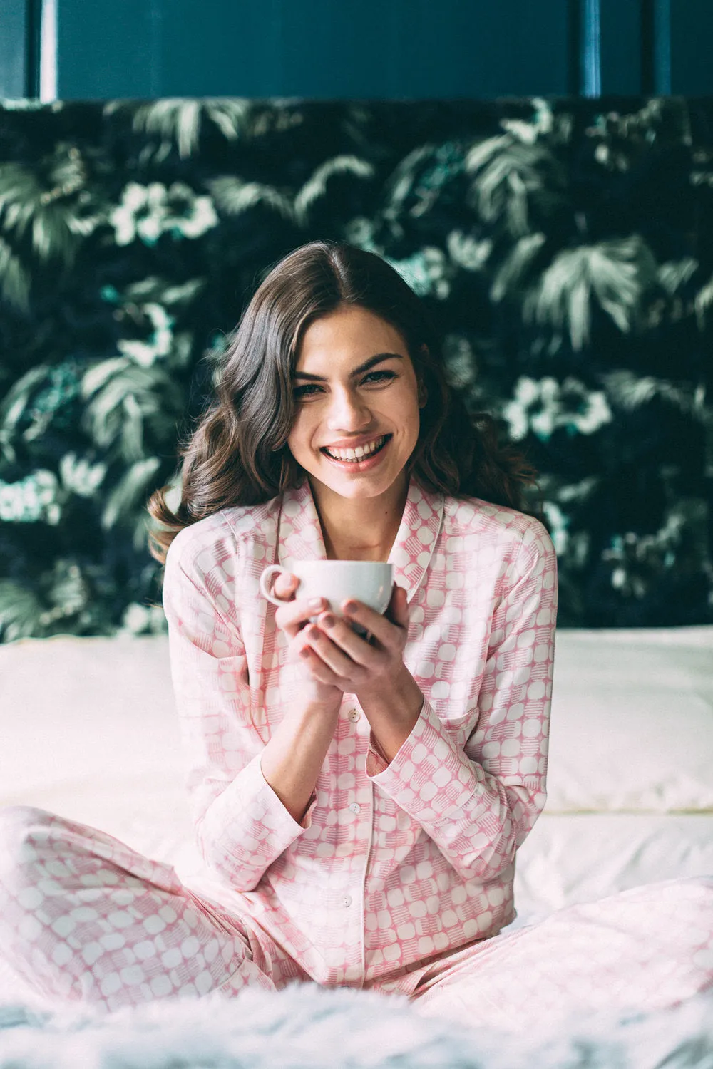 Mulberry Silk Pyjamas - Jaipur Pink. Please note that pieces purchased in our Archive Sale can't be refunded. We are happy to offer an exchange, if we have the stock available or a credit note.