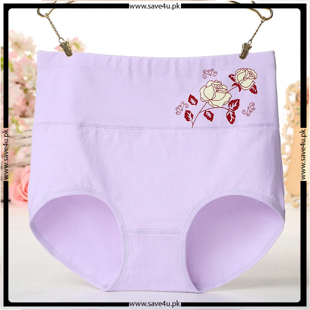 Pack of 2 Flower Printed High Waist Panties