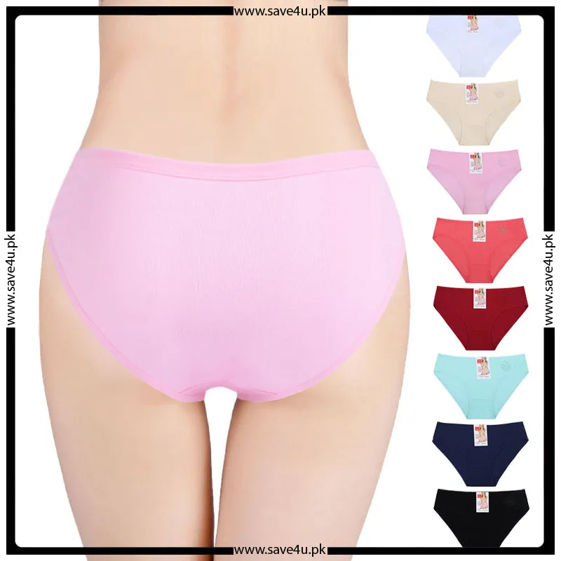 Pack of 3 Full Coverage Seamless Cotton Panties