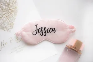 Personalised Bridesmaid Sleep Mask, Bridal Party Sleep Mask, Bridal Party Gift, Sleepover, Bridesmaid Favour, Wedding Party Sleepwear, Sleep