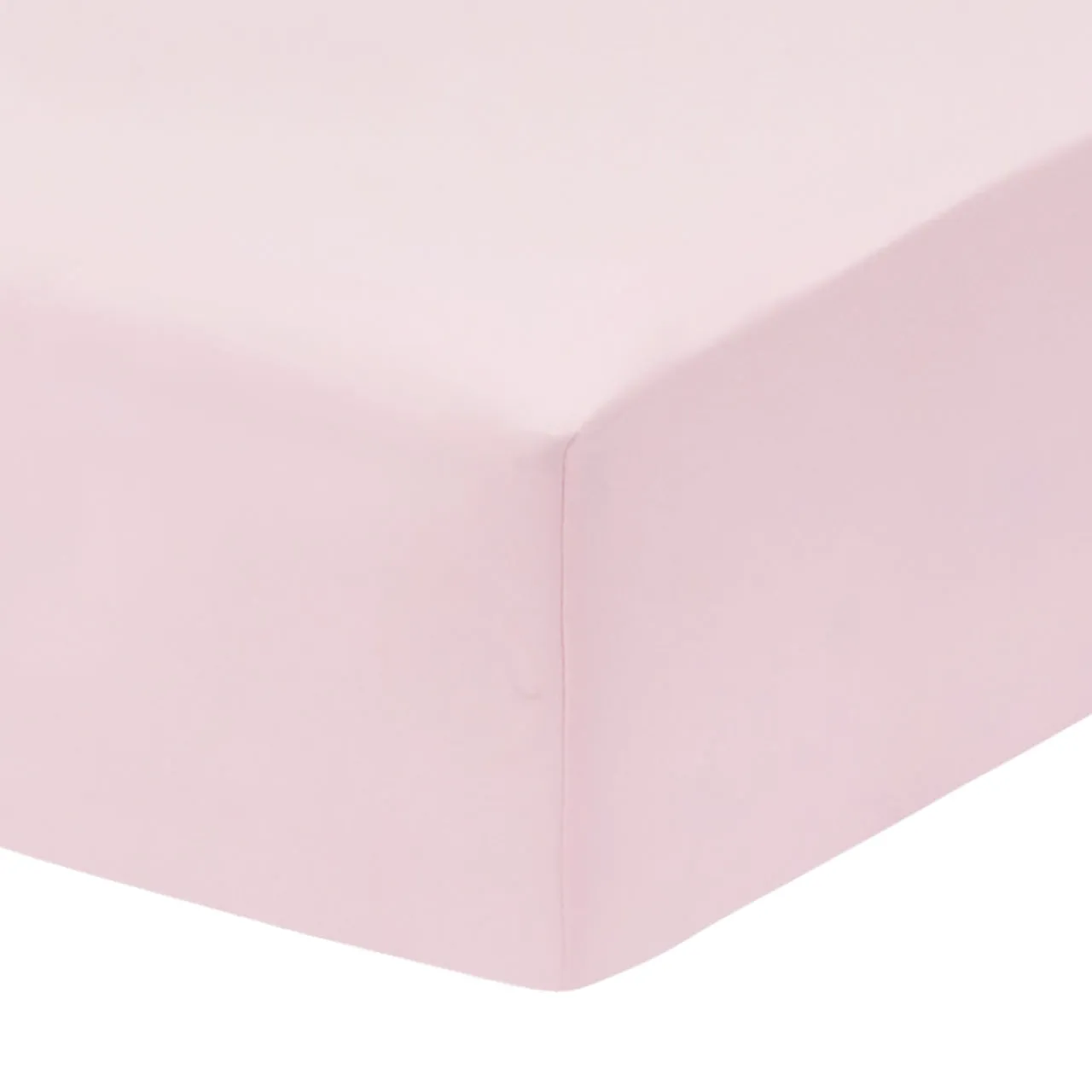 Pink Fitted Crib Sheet