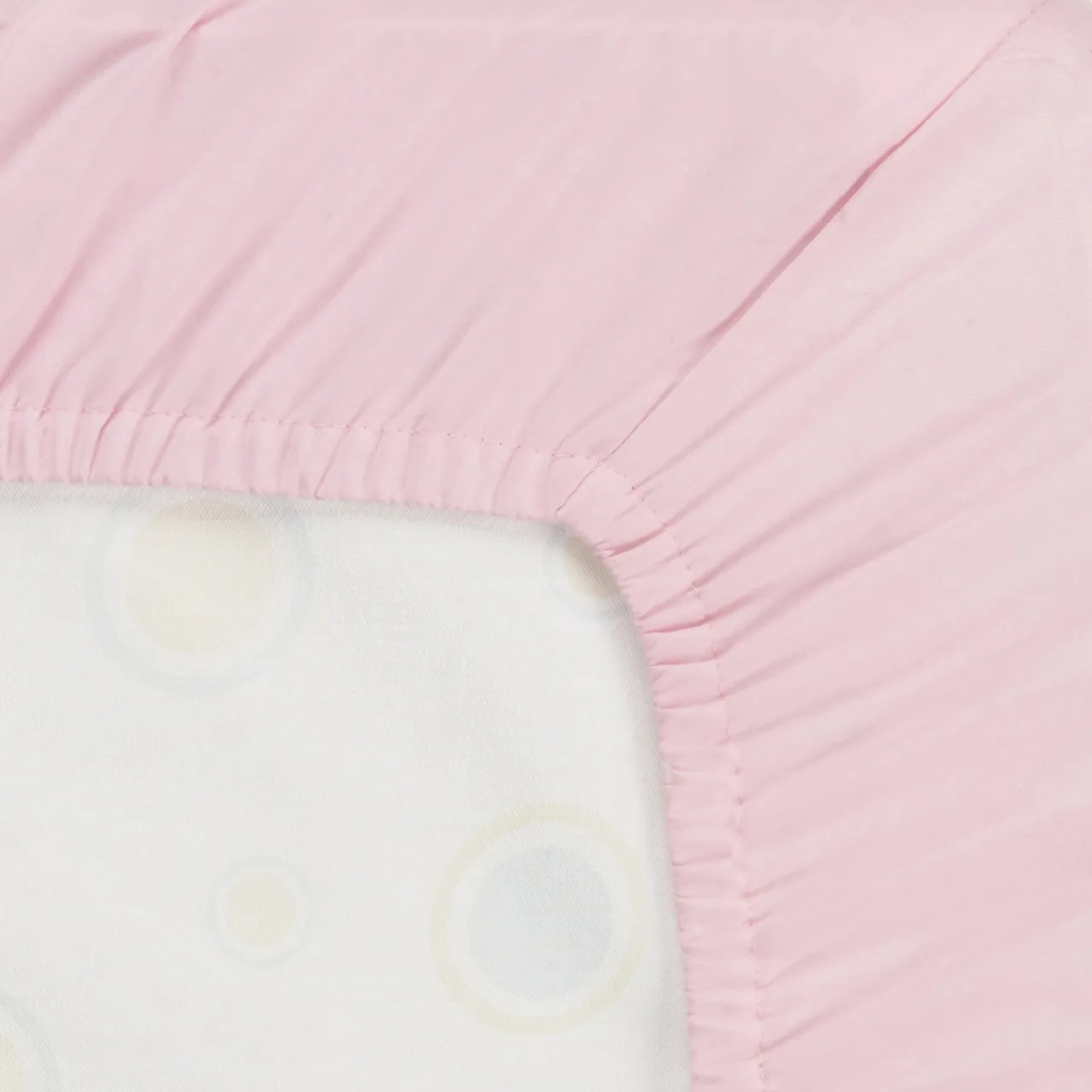 Pink Fitted Crib Sheet