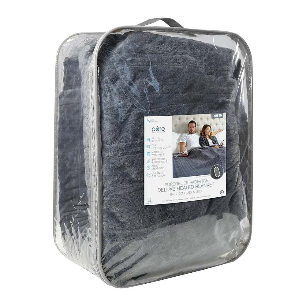 PureRelief Deluxe Heated Blanket