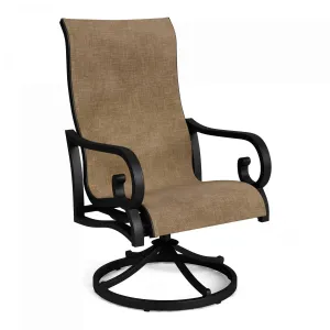 Rancho Sling Swivel Dining Chair