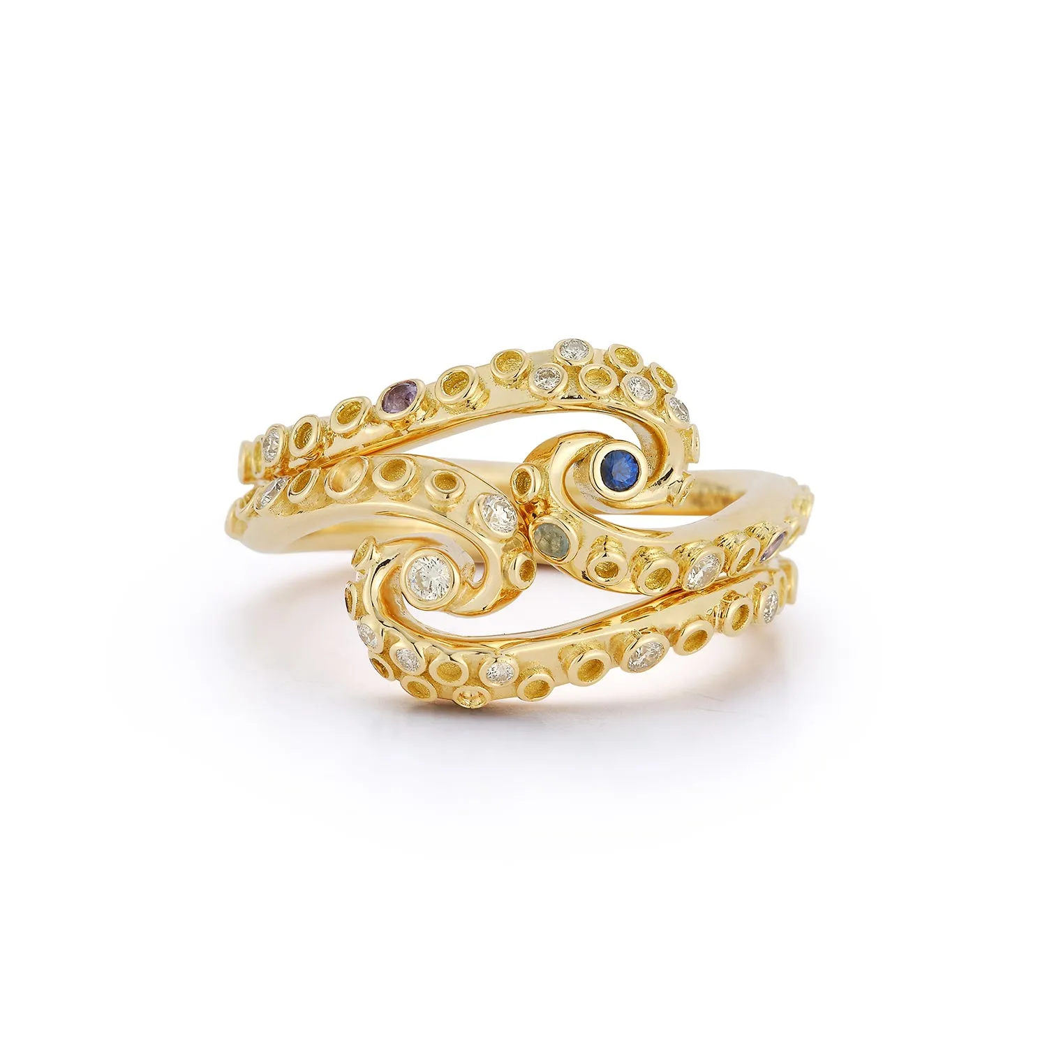 Renna x Alejandra Alonso Rojas Diamond Tentacle Ring