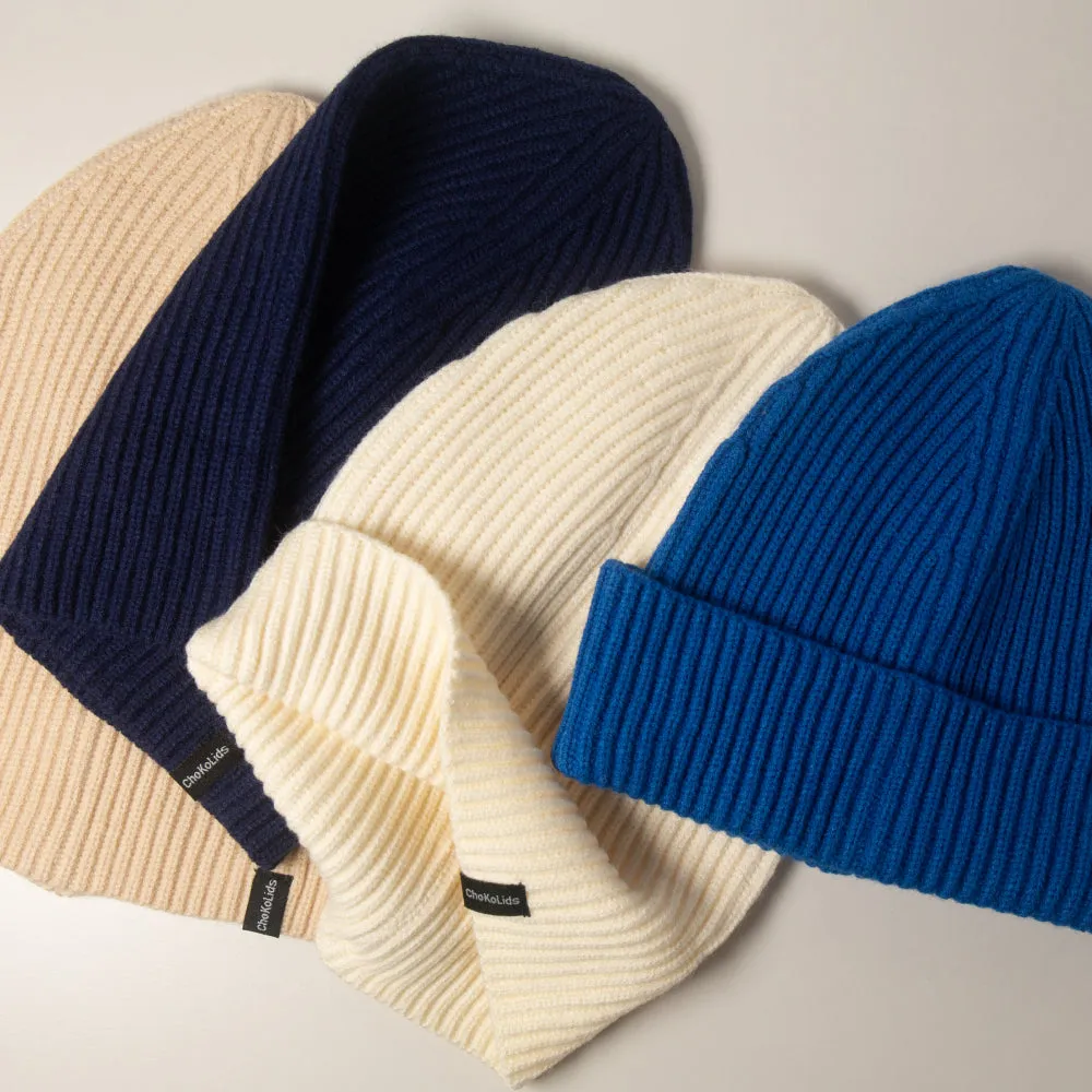 Ribbed Fisherman Beanie